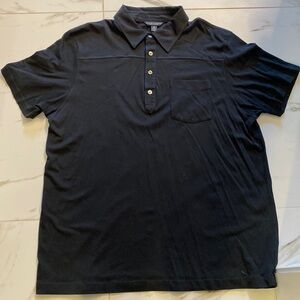 Banana Republic Black Polo Shirt